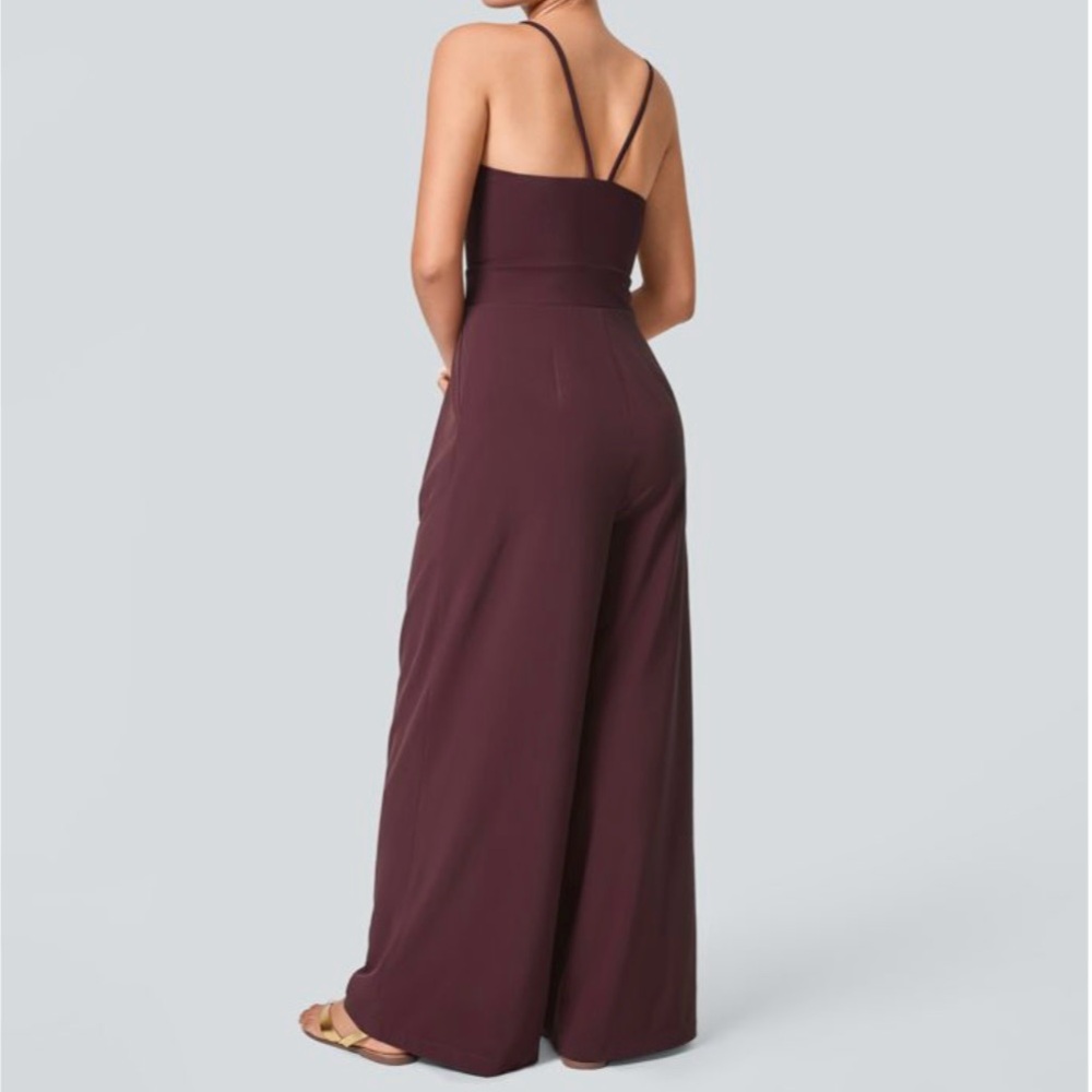 HALARA Burgundy Jumpsuit